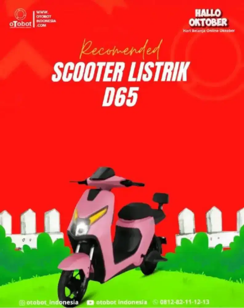 SHOROOM RESMI SEPEDA DAN MOTOR LISTRIK OTOBOT UWINFLY RANGKASBITUNG