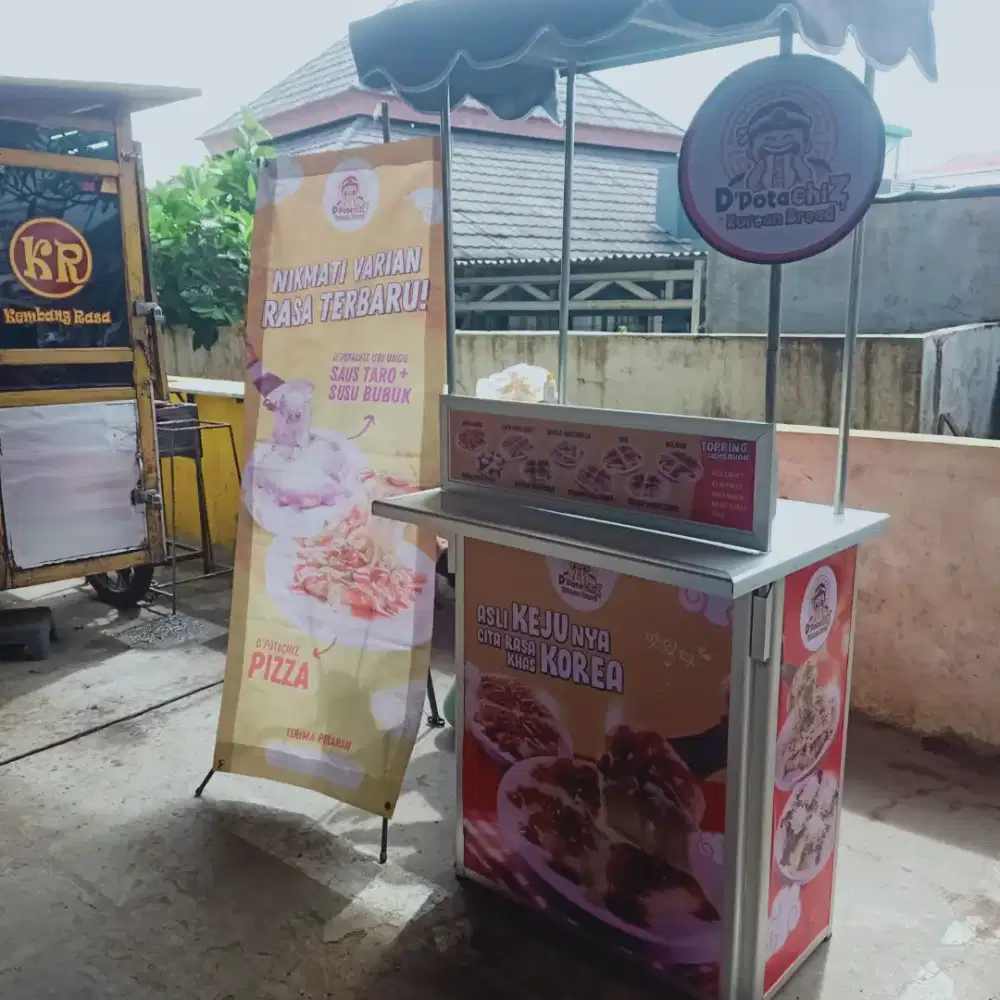 Booth paket lgkap resep D'potachiz