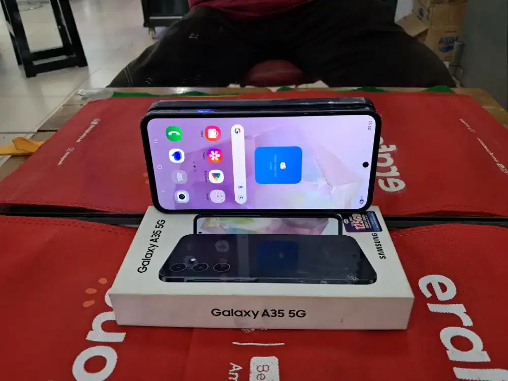 Samsung A35 5G Ram 8/256 gb lengkap normal
