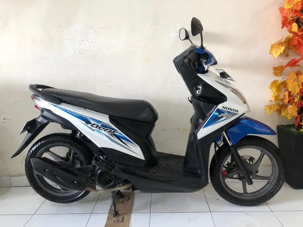 Honda Beat Th.2015 Biru putih!!