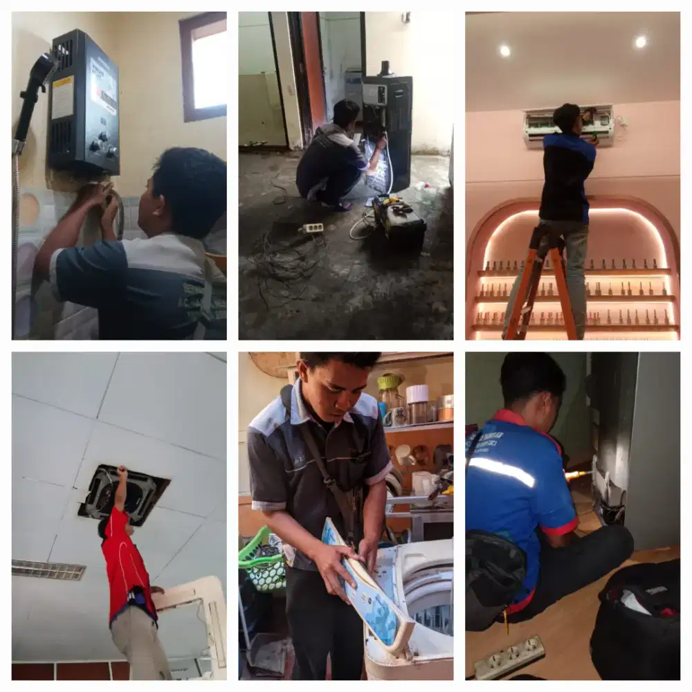 SERVICE KULKAS,DISPENSER,WATER HEATER,MESIN CUCI,AC DLL BERGARANSI
