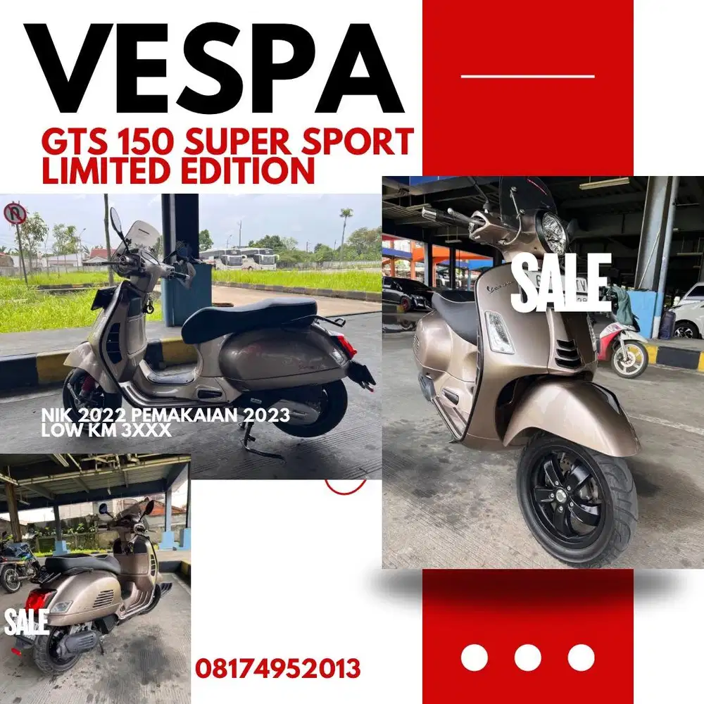 Vespa GTS Super 150 Limited Edition i-Get ABS