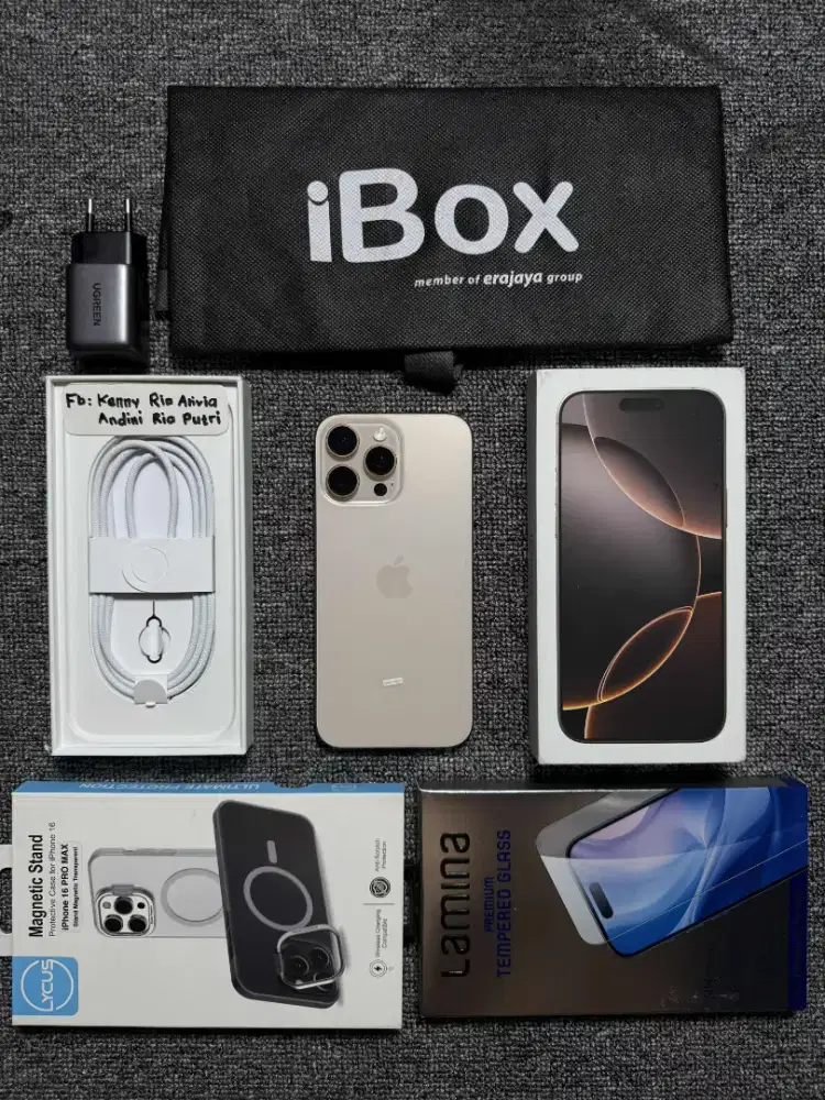 iPhone 16 Pro Max iBox like new