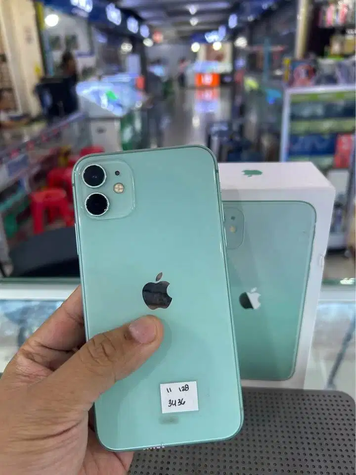 Iphone 11 128 IBOX (Green) Jos Fullset