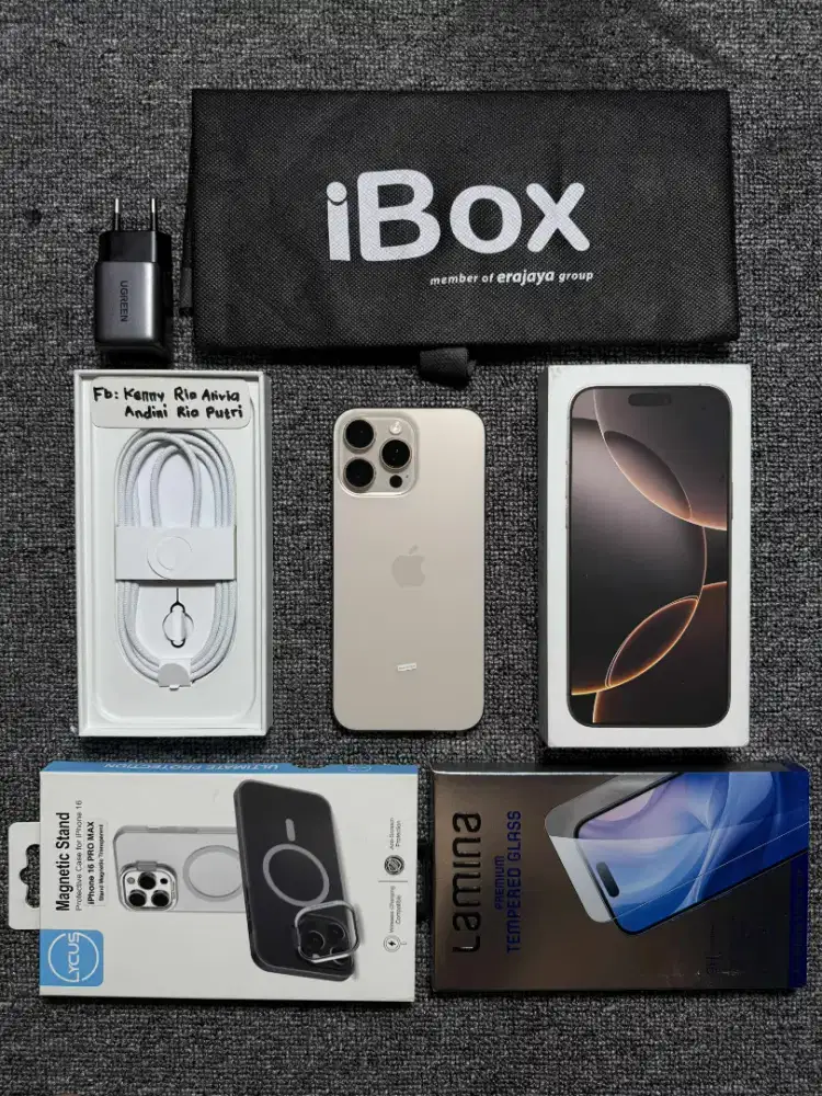 iPhone 16 Promax iBox like new
