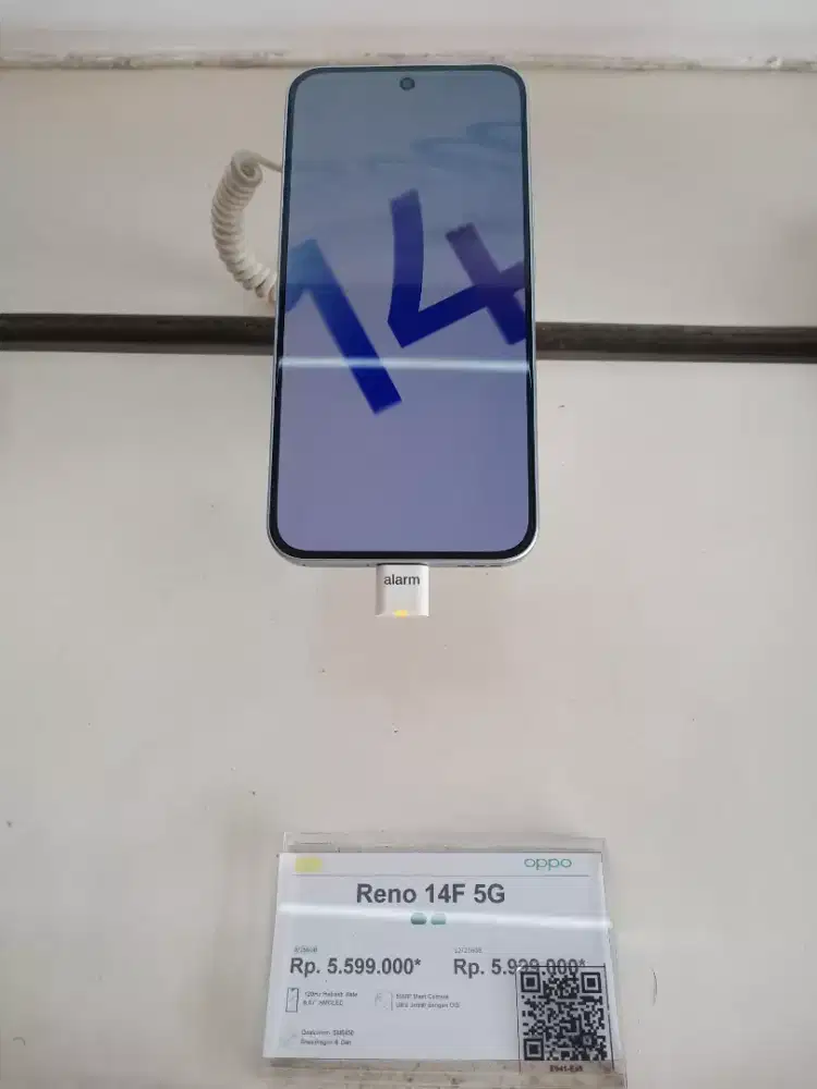 OPPO RENO 14F 5G cicilan ringan tanpa kartu kredit