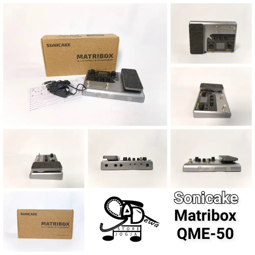 SONICAKE MATRIBOX QME 50 EFEK GITAR QME50 valeton nux ampero style