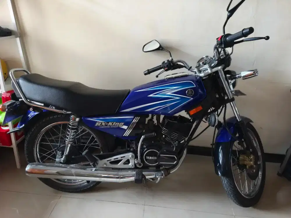 Yamaha RX king 2003 biru cinta original