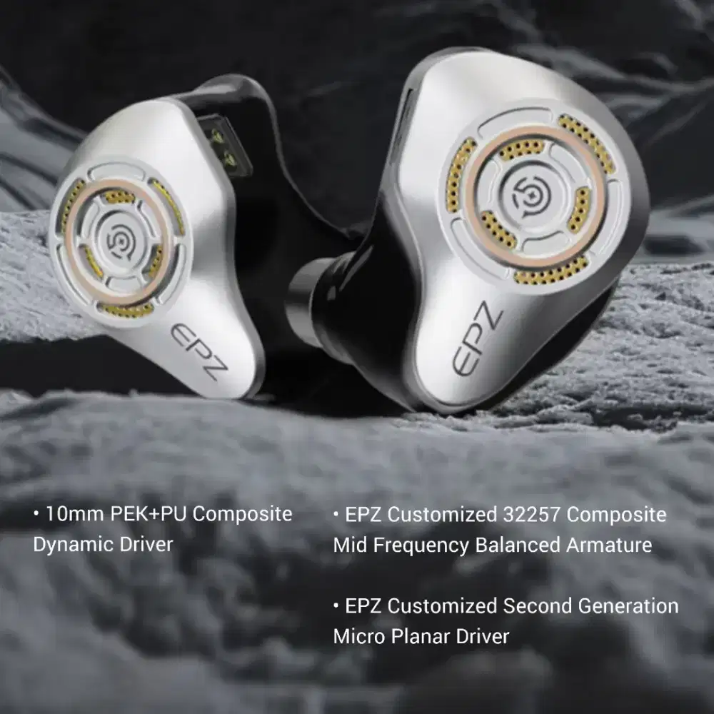 EPZ P50 P-50 P 50 Hybrid Drivers IEM In Ear Monitor Earphone Earphones