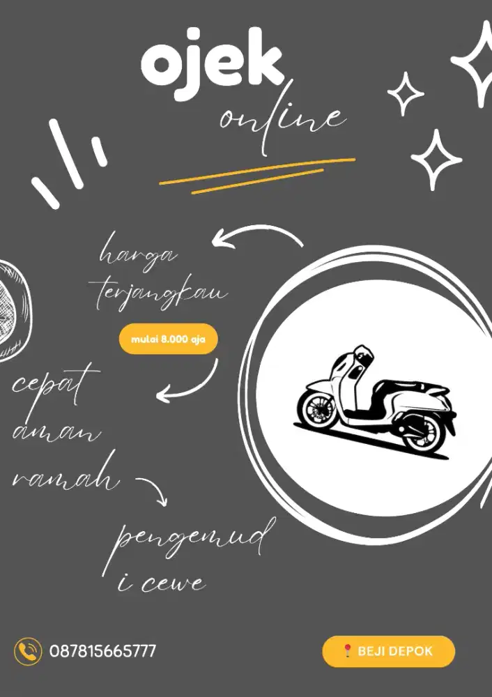 jasa antar jemput/ojek online