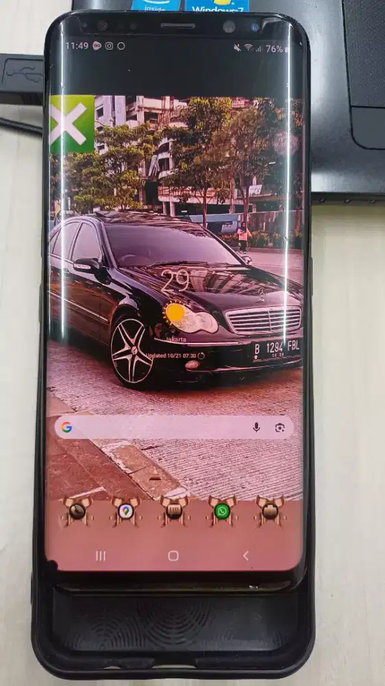SAMSUNG S8+ LENGKAP