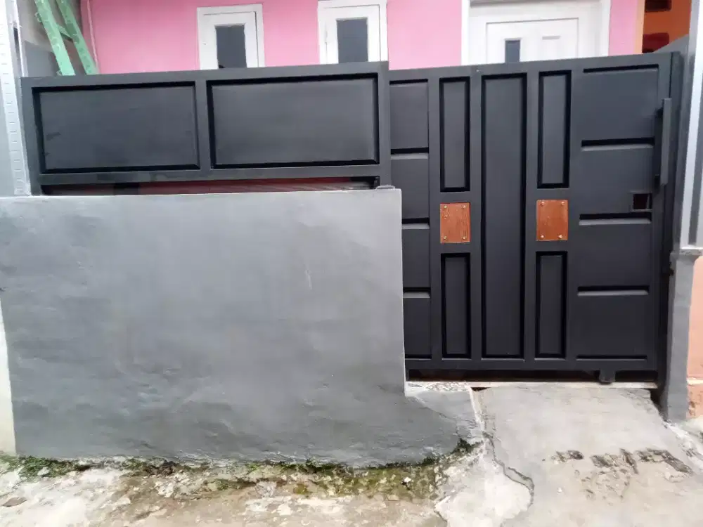 Pagar dorong model baru