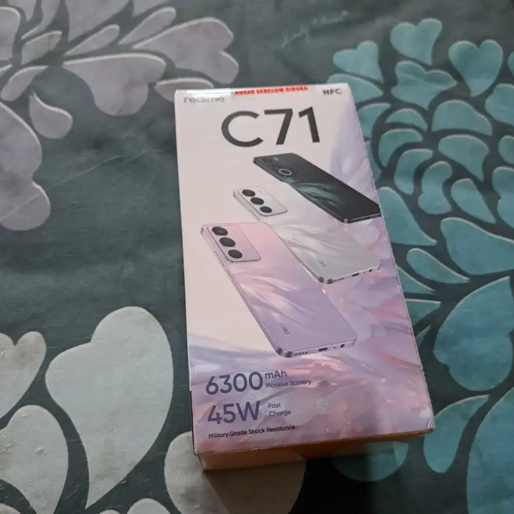 Realme C71 6/128 Baru New