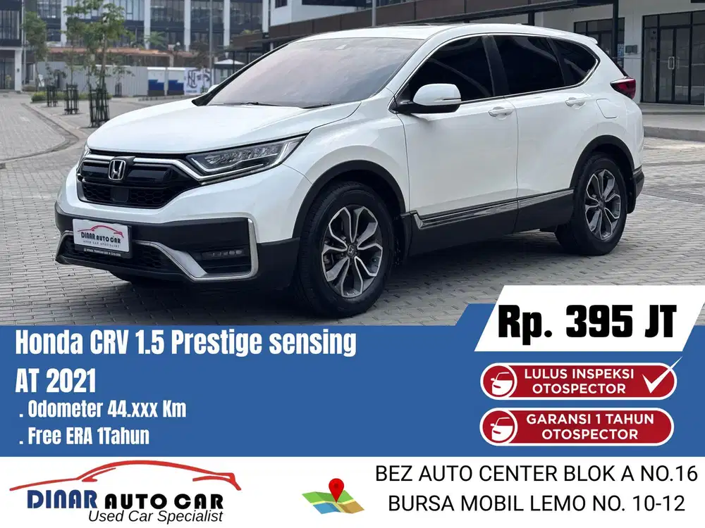 Honda crv 1.5 prestige sensing 2021