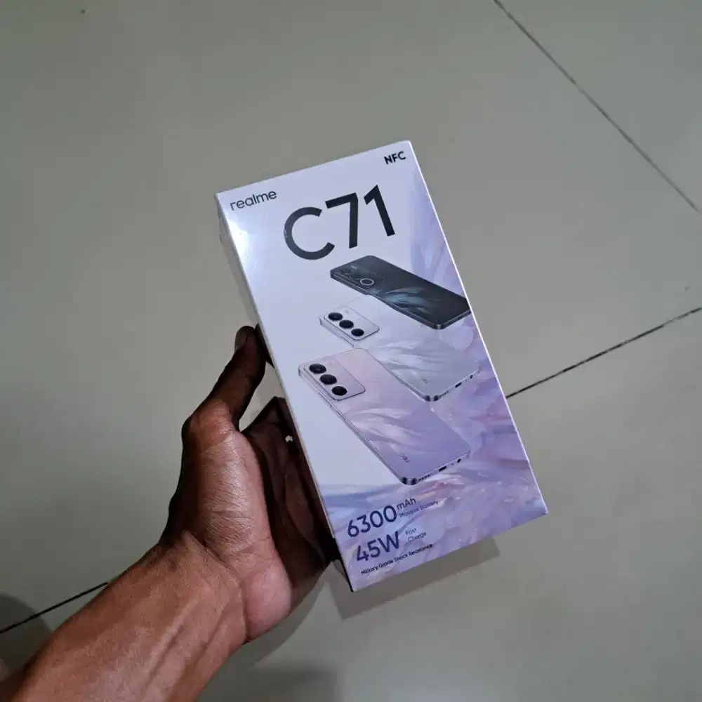 Realme C71 6/128 Baru new