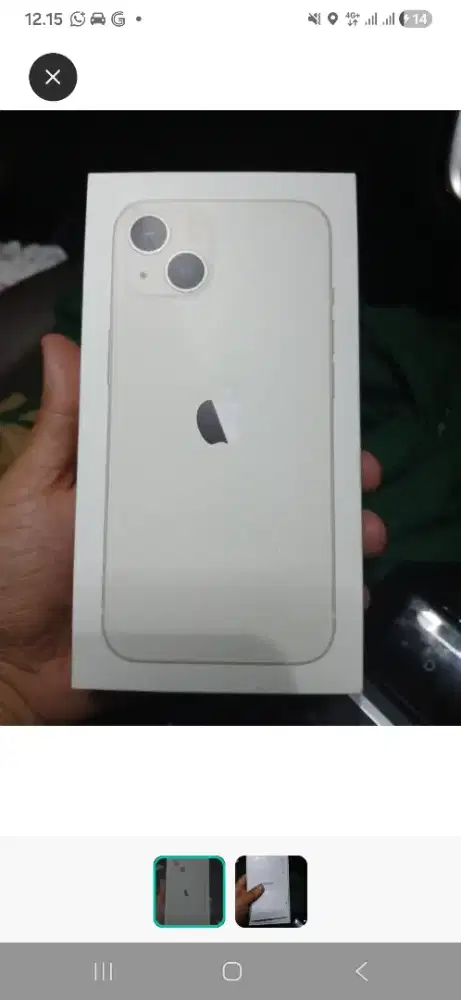 Iphone 13 segel 4/128 gb