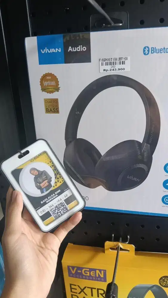 HEADPHONE BT VIVAN LIBERTY H200
