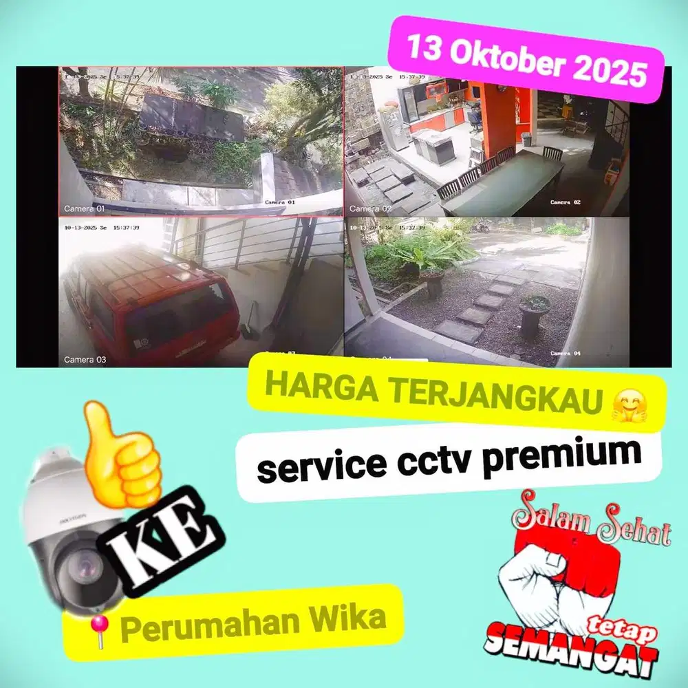 CCTV MURAH TERLENGKAP GRATIS PEMASANGAN