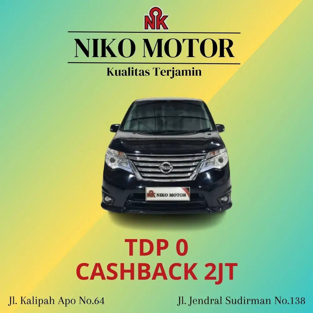 DP0! CASHBACK 2JT! (MULUS) SERENA 2.0 HWS 2017 AT