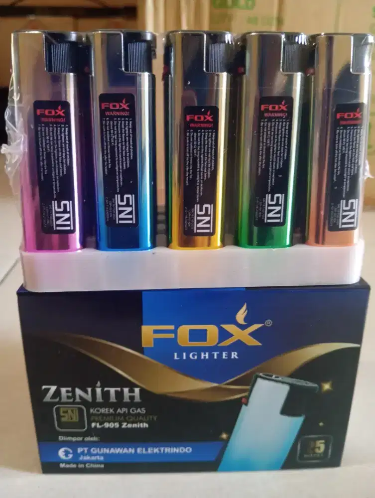 Korek api bara fox zenith