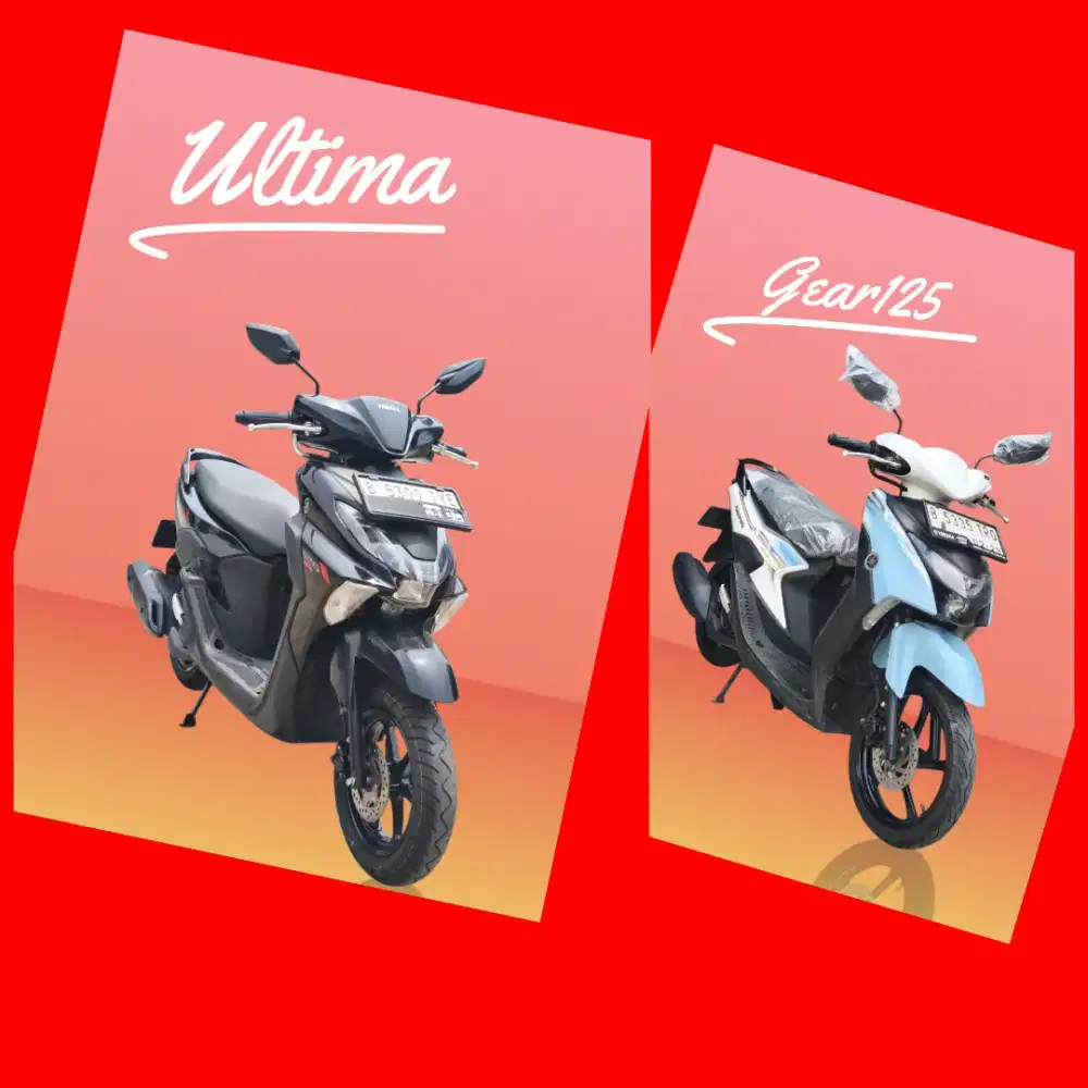 Dp 800rb Yamaha Gear Ultima 125 Hyb (Bi jelek ktp daerah bs kredit)