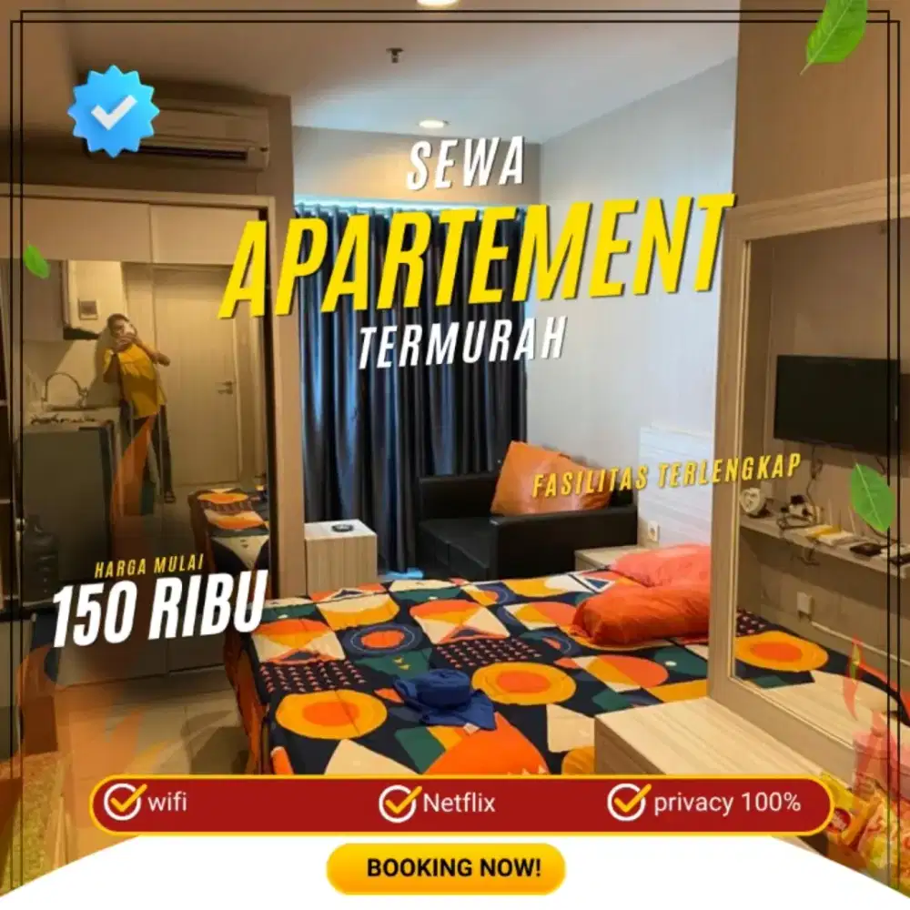 Sewa Apartemen BINTARO ICON Tangsel Harian/Transit Termurah