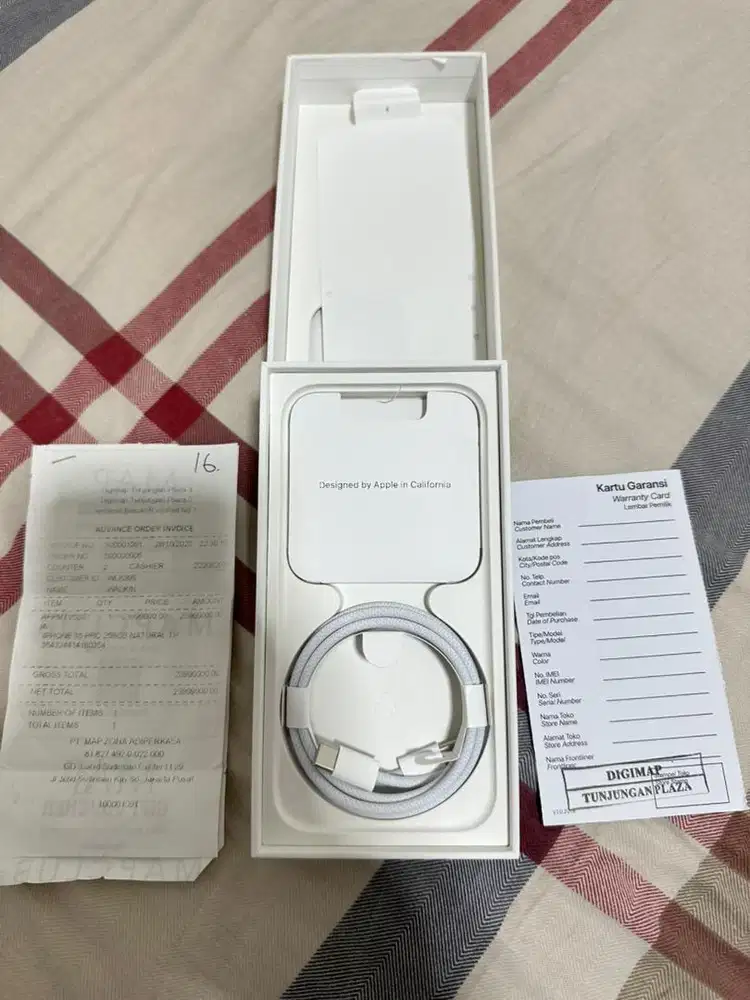 Iphone 15 pro 256 gb Natural Titanium Ex Digimap
