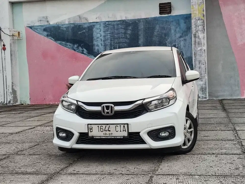 LOW KM HONDA BRIO E SATYA CVT 1.2 AT MATIC AUTOMATIC 2022 PUTIH