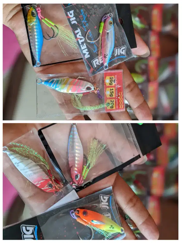 Umpan pancing Metal Jig casting 20gram Harga Promo stok Terbatas