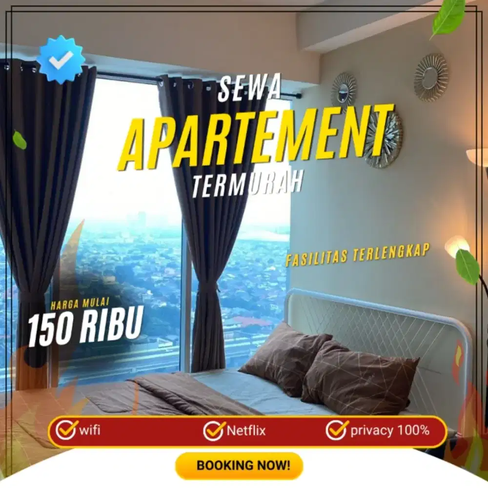 Sewa Apartemen Tangerang SPRINGWOOD RESIDENCE Harian/Transit Termurah