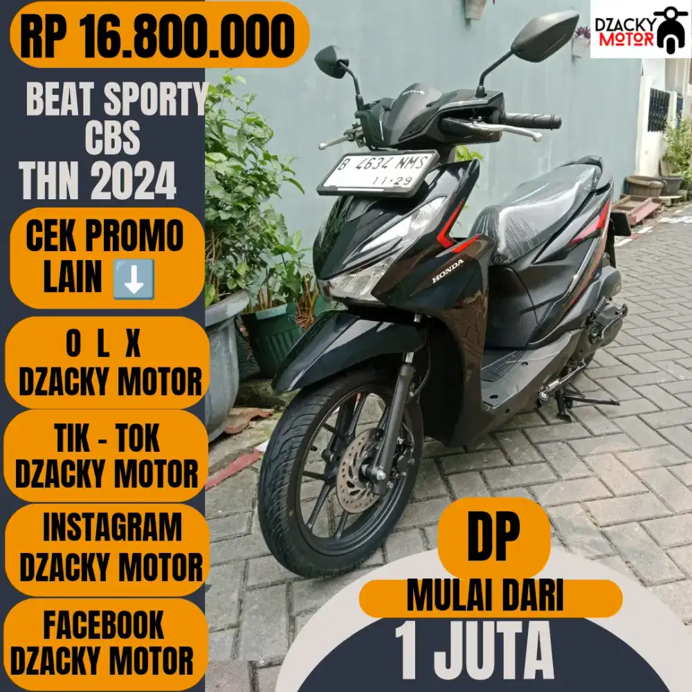 BEAT SPORTY CBS 2024 SECOND LIKE NEW