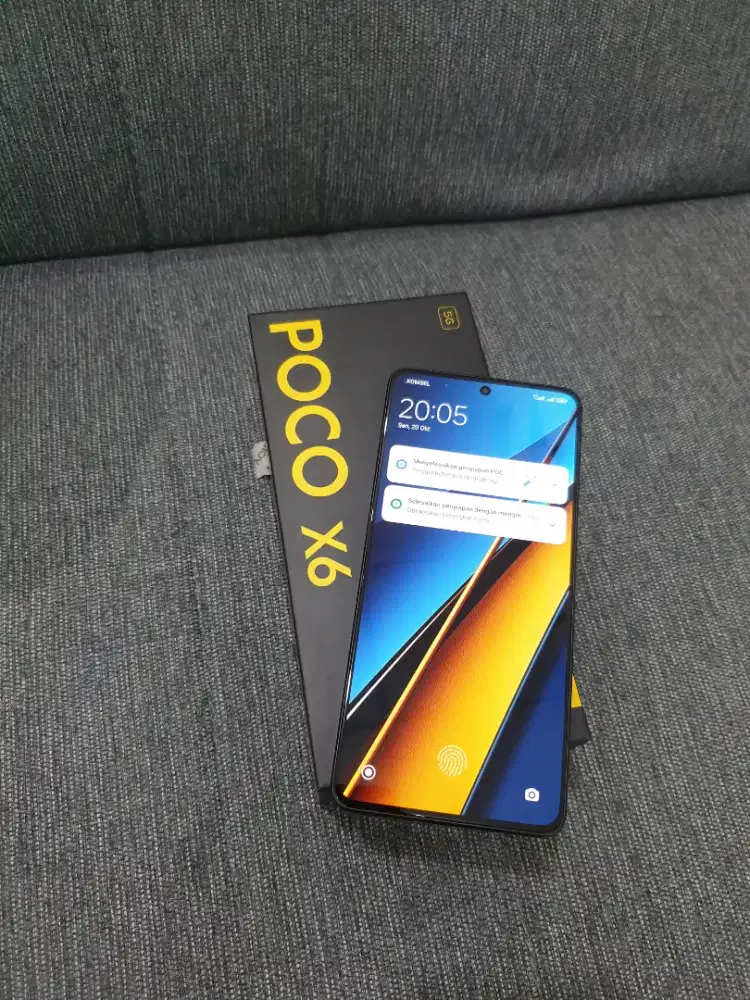 Poco X6 5G 12/256 mulus lengkap