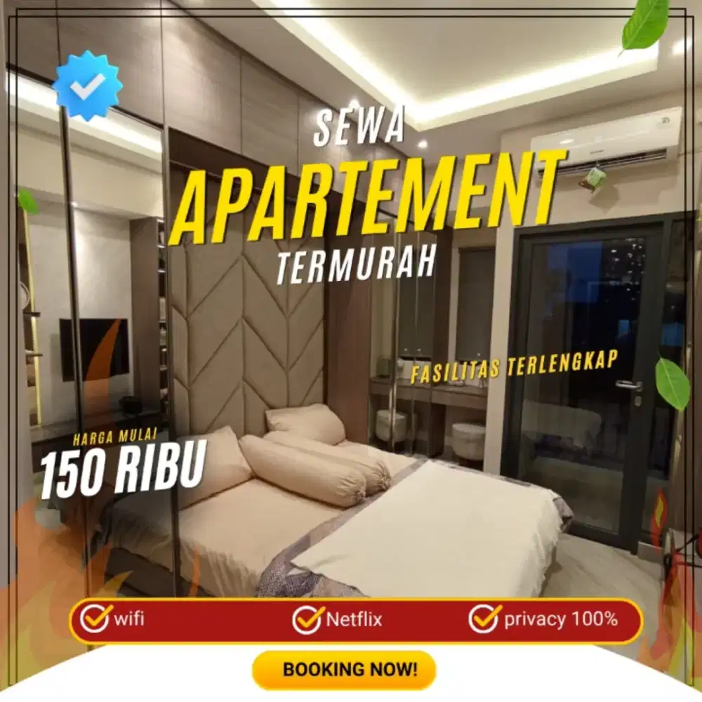 Sewa Apartemen TSM Depok TRANSPARK CIBUBUR Harian/Transit Termurah