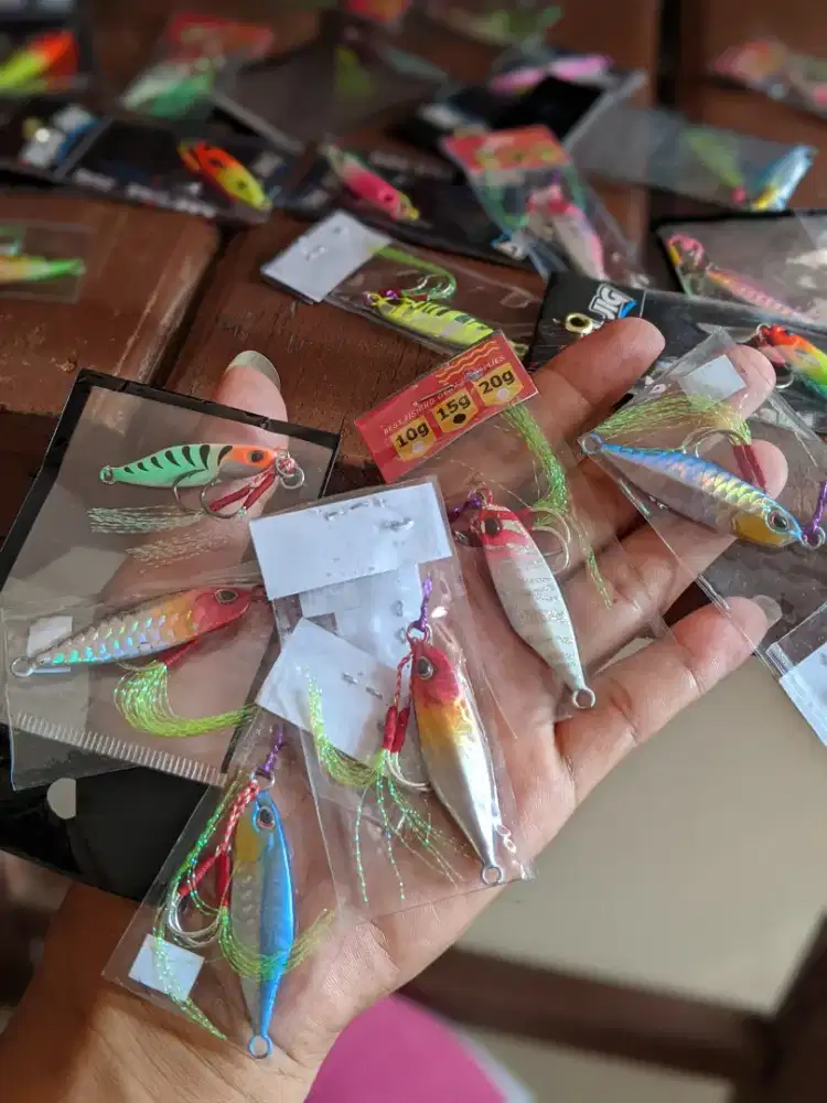 Umpan pancing Metal Jig casting 15gram Harga Promo stok Terbatas