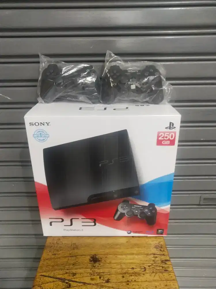 PS3 SLIM 250GB SERI 30XX FULL GAME(BARU)