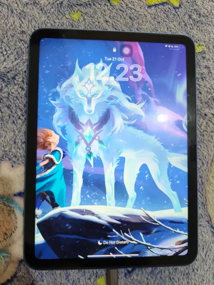 iPad Gen 10 64GB Blue IBOX Mulus Mantap Jiwa