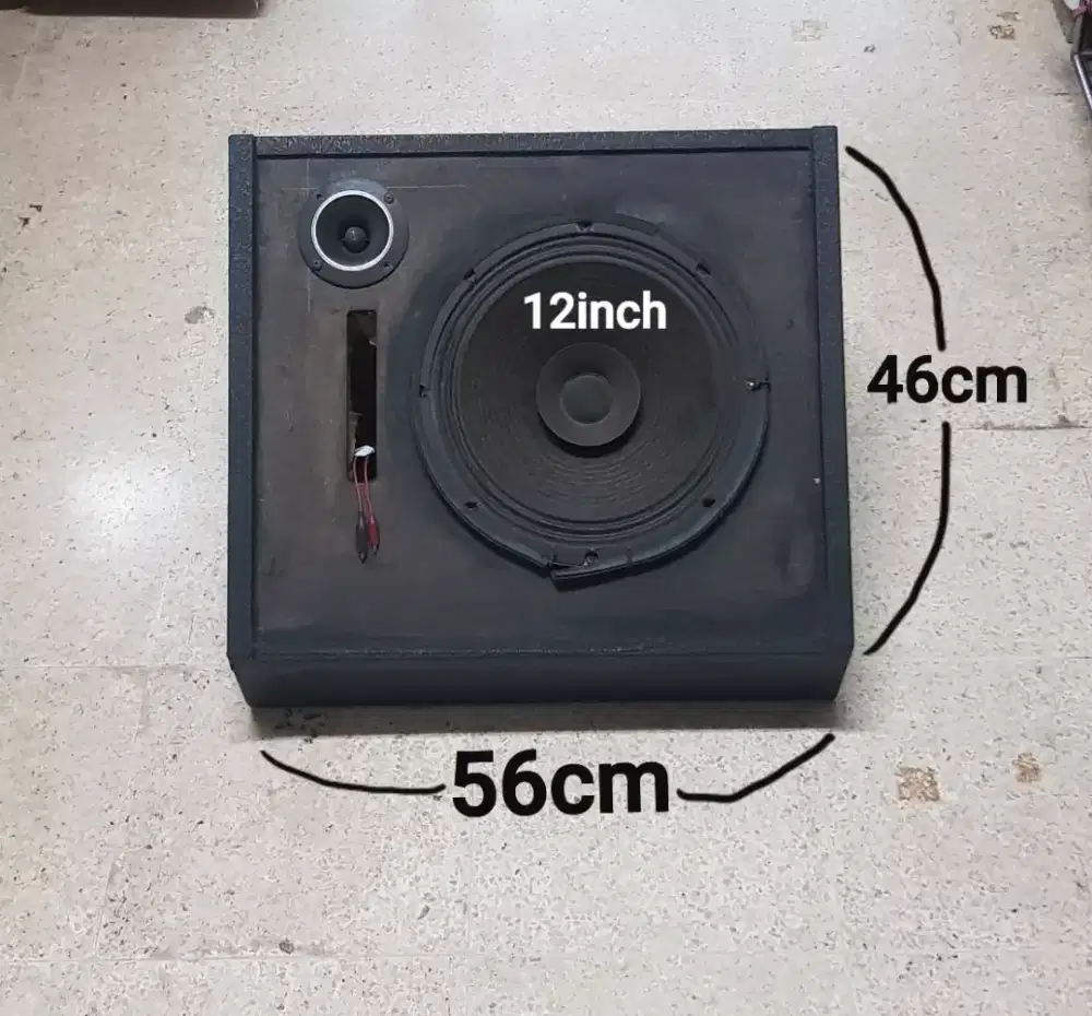 speaker monitor 12 inch merk Acetone asli japan
