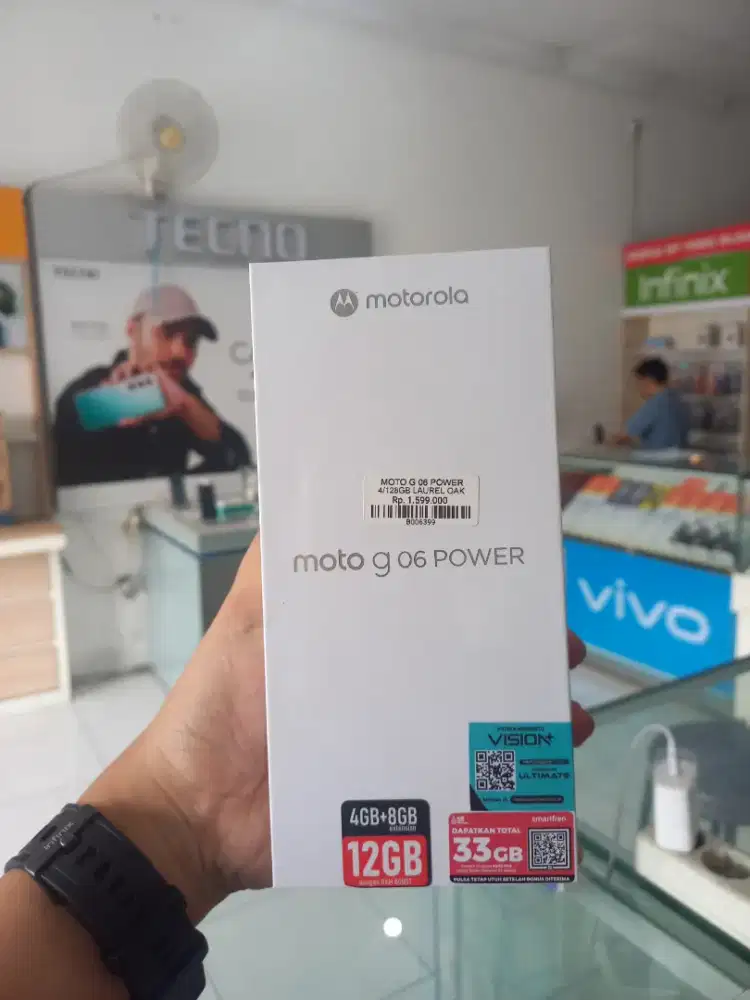 Motorola G06 Power 8gb / 128gb Bergaransi Resmi