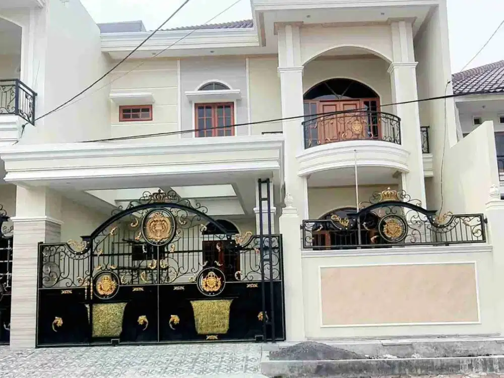 RUMAH BANGUNAN BARU DIJUAL CEPAT 2 LANTAI MURAH LOKASI DO MANYAR REJO KEC. NGINDEN