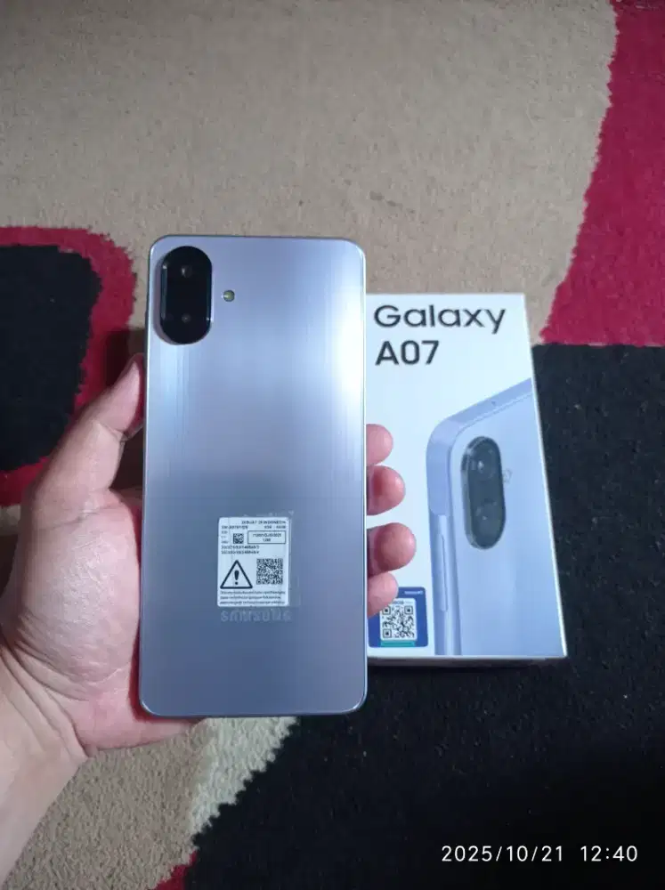 BISMILLAH SAMSUNG A07 RAM 4/64 FULSET NOMINES