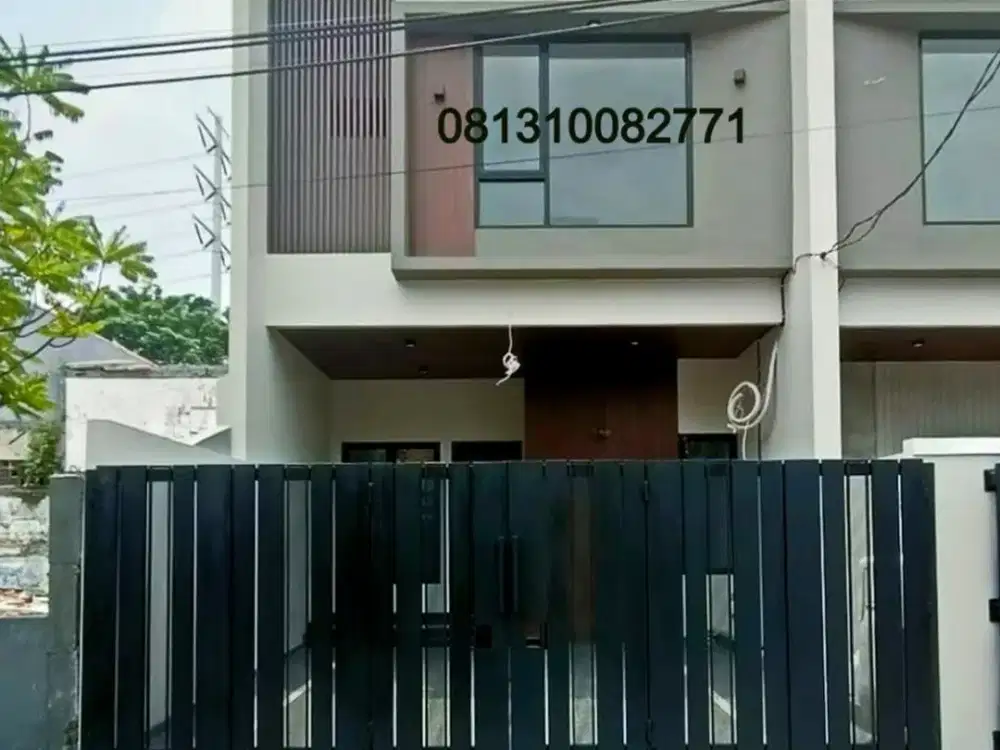 Rumah Baru Modern Natural Siap Huni Di Rawamangun Jakarta Timur