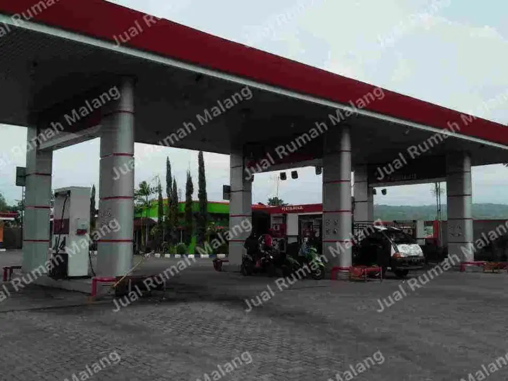 Dijual SPBU Pom Bensin Mayjen Sungkono dekat Gor Ken Arok Kedungkandang Kota Malang