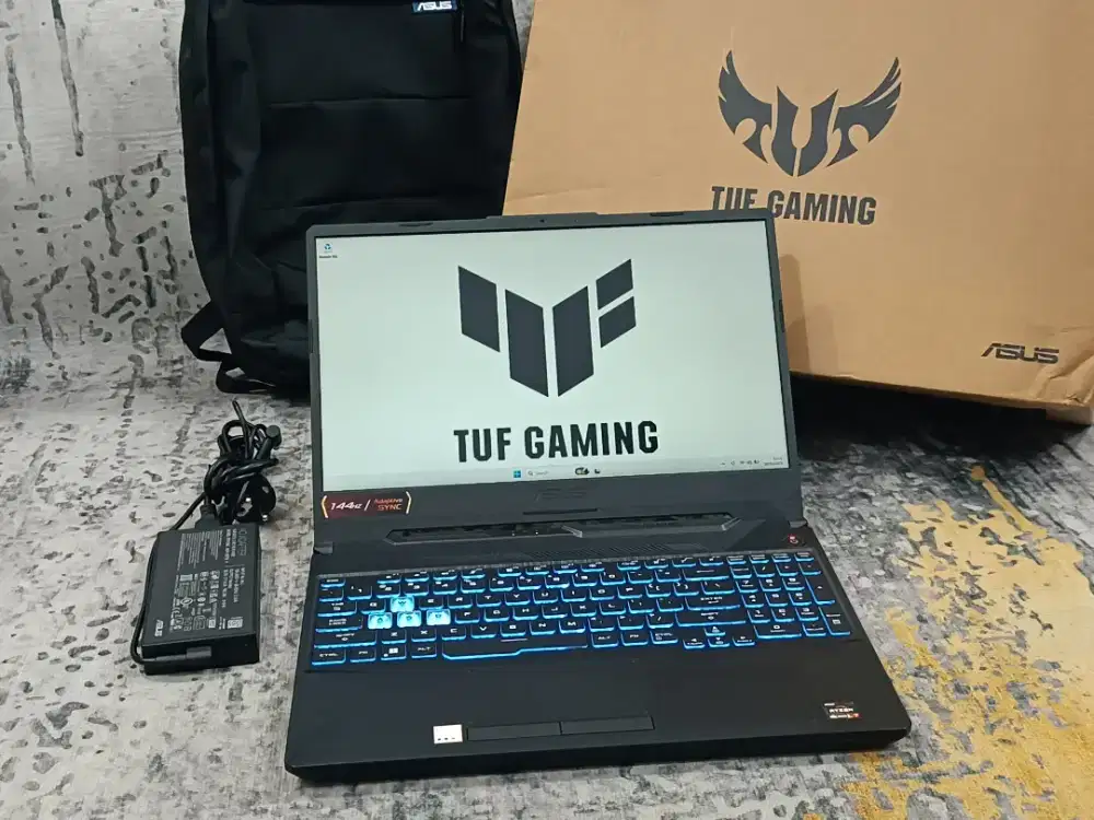 Asus TUF A15 Ryzen 7-4800H 16GB 512GB RTX 3050 4GB 75W Fulset Like New