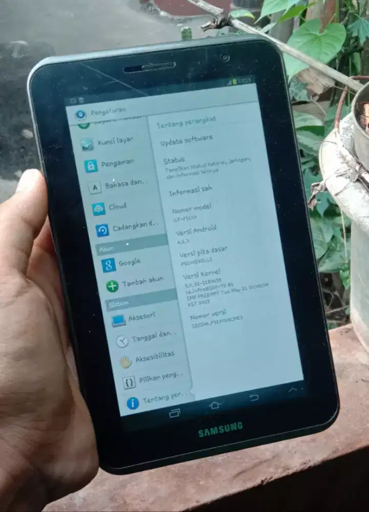 Tab samsung wifi only
Ram 1/8