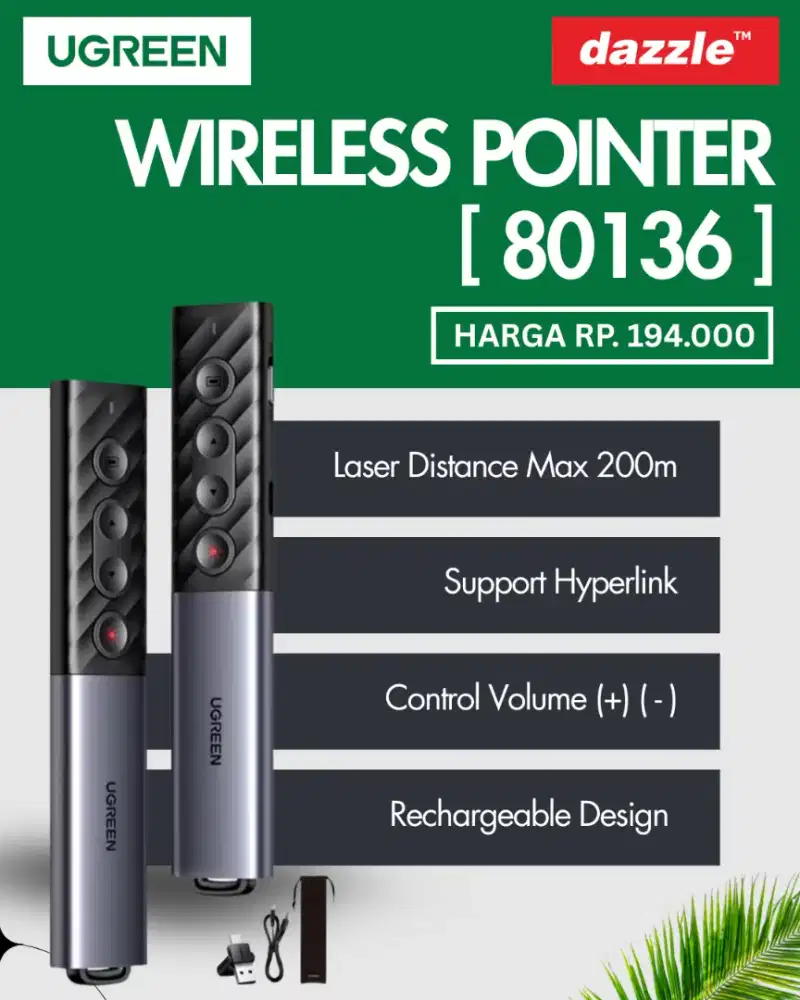 UGREEN WIRELESS POINTER (80136)