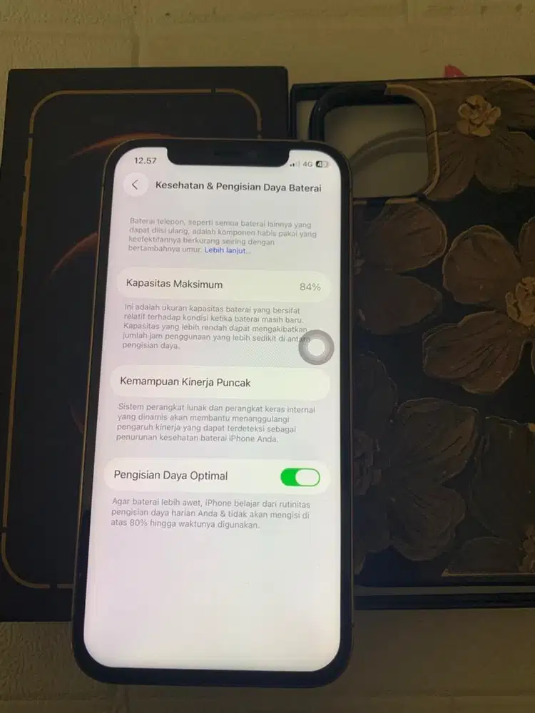 Iphone 12 pro 256gb ex inter warna gold