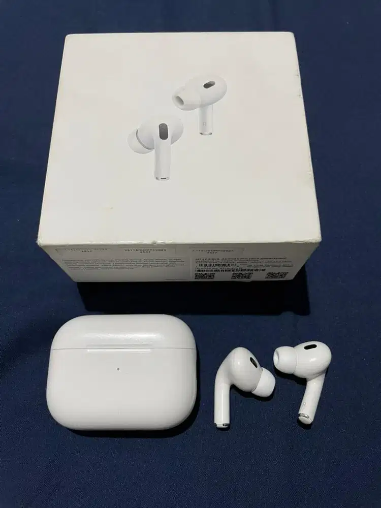 Airpods pro gen 2 SIRI ORIGINAL APPLE TYPE C fullset resmi IBOX ID/A