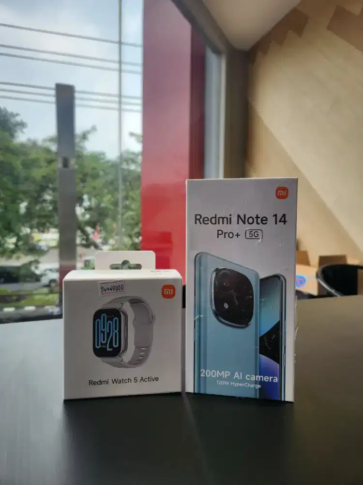 Redmi note 14 pro+ Free watch 5 active
