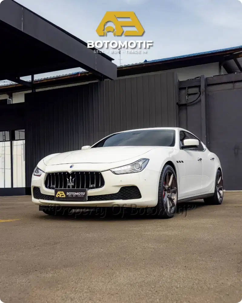 Maserati Ghibli 3.0 V6 White 2015