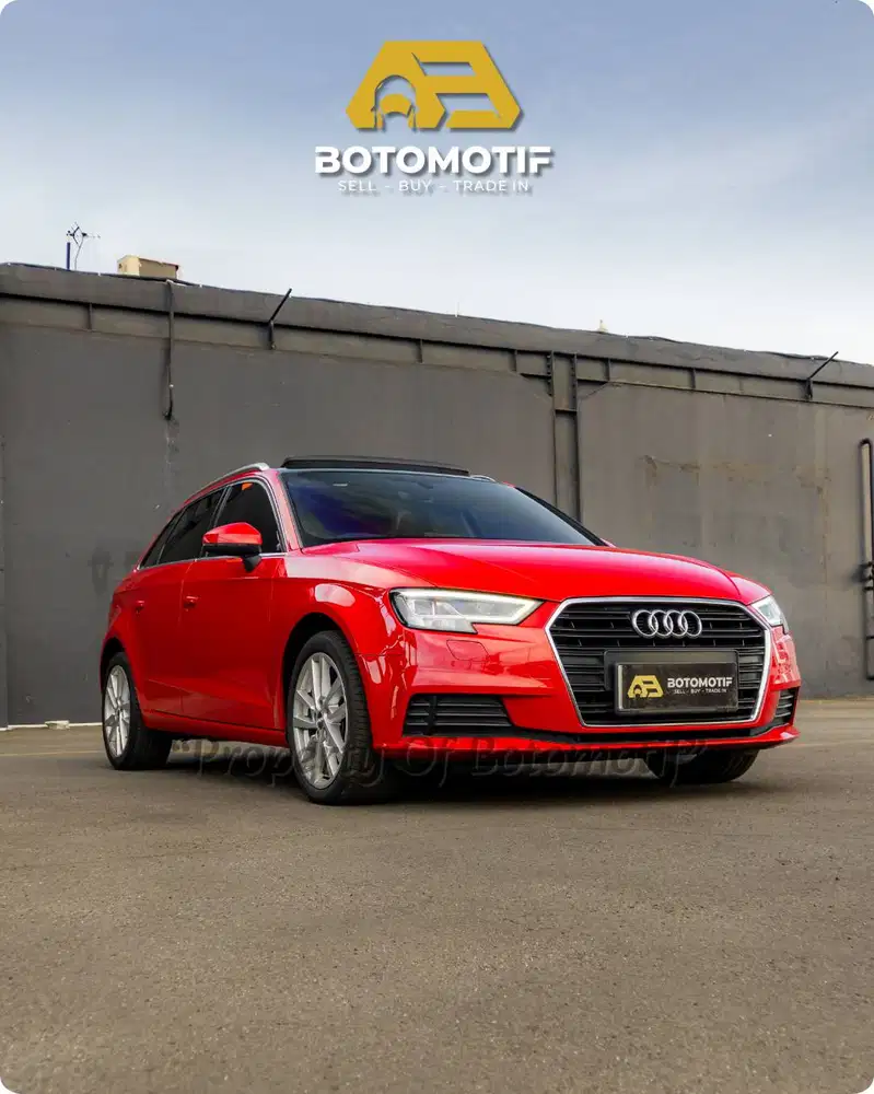 Audi A3 25 TFSI 1.2 Sportback 2017 Red